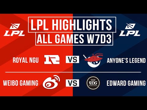 LPL Highlights ALL GAMES Week 7 Day 3 | LPL Spring 2024