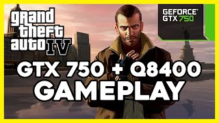 GTA 4  | GTX 750 1GB + Q8400 + 8GB RAM | Teste Benchmark