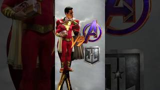 Shazam vs marvel & DC #shorts #shazam #marvel #avengers #thor #superman #ironman #dc🥶🔥