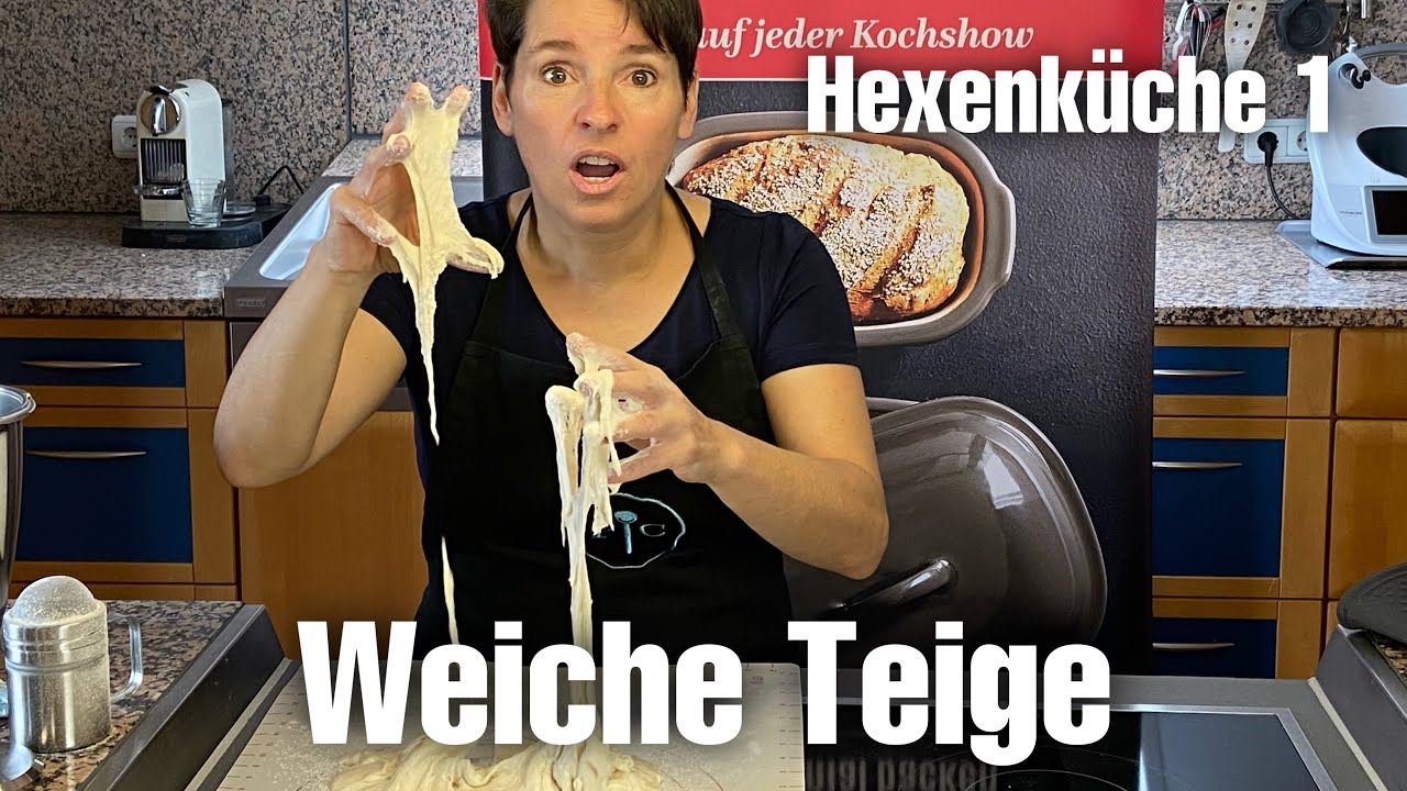 Hilfe mein Teig ist fast flüssig!!! Ciabattini einfach gemacht.