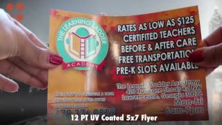 Prima Product Video: UV Coated 5x7 Flyer (Post Cards)