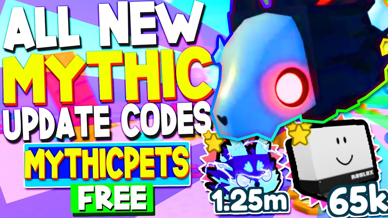 Pet Simulator X (MYTHICAL PETS) ALL NEW SECRET UPDATE CODES