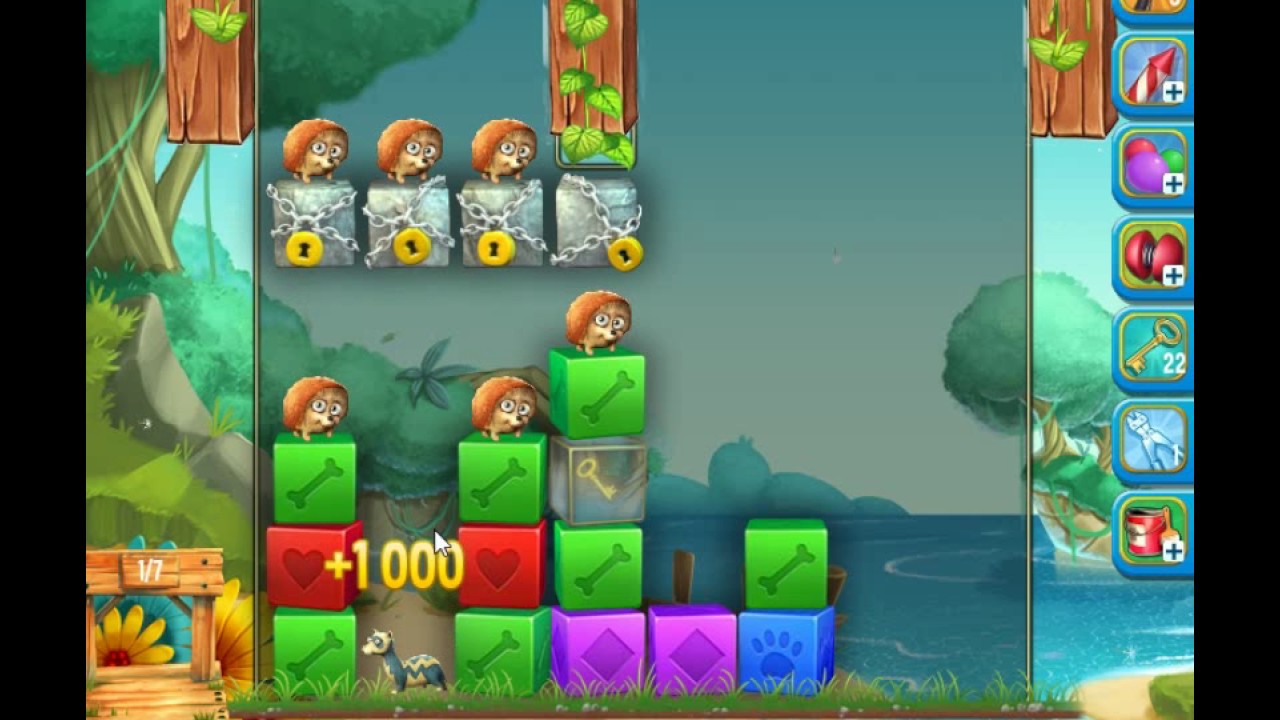 Pet Rescue Saga, Pet Island, 1st March 2017, level 2 😈 ►TOBIAS DEAMON◄