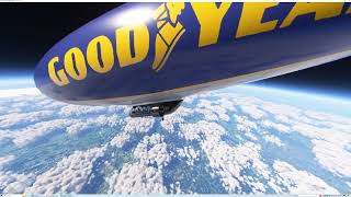 Aerial Views Of The Black Forest, & The Edge of Space, And An Emergency Landing Of A Goodyear Blimp.