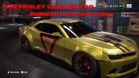 Chevrolet Camaro Z28 Runner Customization