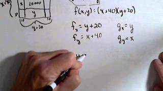 Constrained Optimization - Minimizing Area Profile