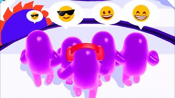 Join Blob Clash 3D : All Levels Gameplay - New Update Android, iOS