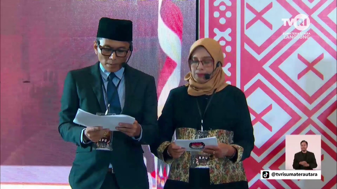 DEBAT PUBLIK PERDANA CALON BUPATI DAN WAKIL BUPATI KABUPATEN PADANG LAWAS