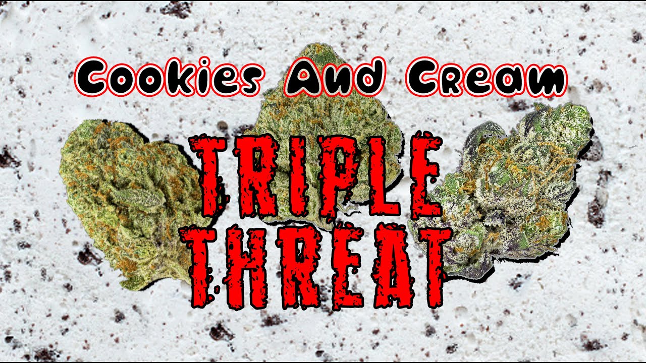 Cookies And Cream Strain Triple Threat - AR