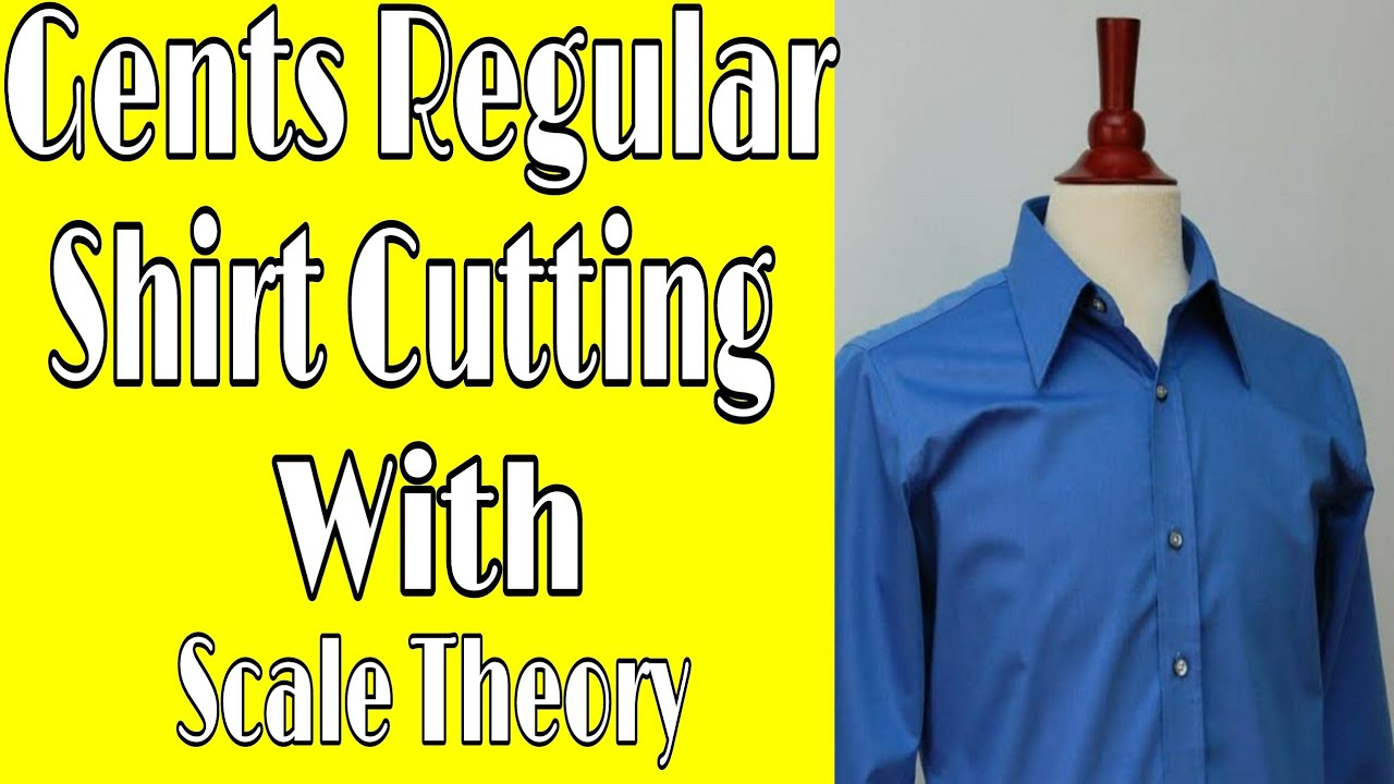 Gents Regular Shirt Cutting With Scale Theory || By Master Tailor ||