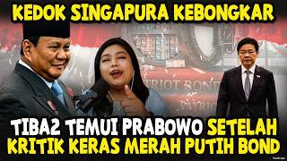 BARU NGEH😱 KENAPA SINGAPURA TIBA-TIBA DATANG TEMUI PRABOWO