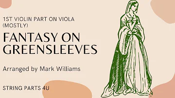 Greensleeves Combo 1st Violin and Viola - Arranged by Mark Williams