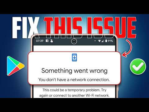 How to Fix Something Went Wrong to Try Again error on the Google Play Store on Samsung Phone