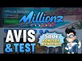 Millionz casino avis et test 2023  bonus 500  50 free spins