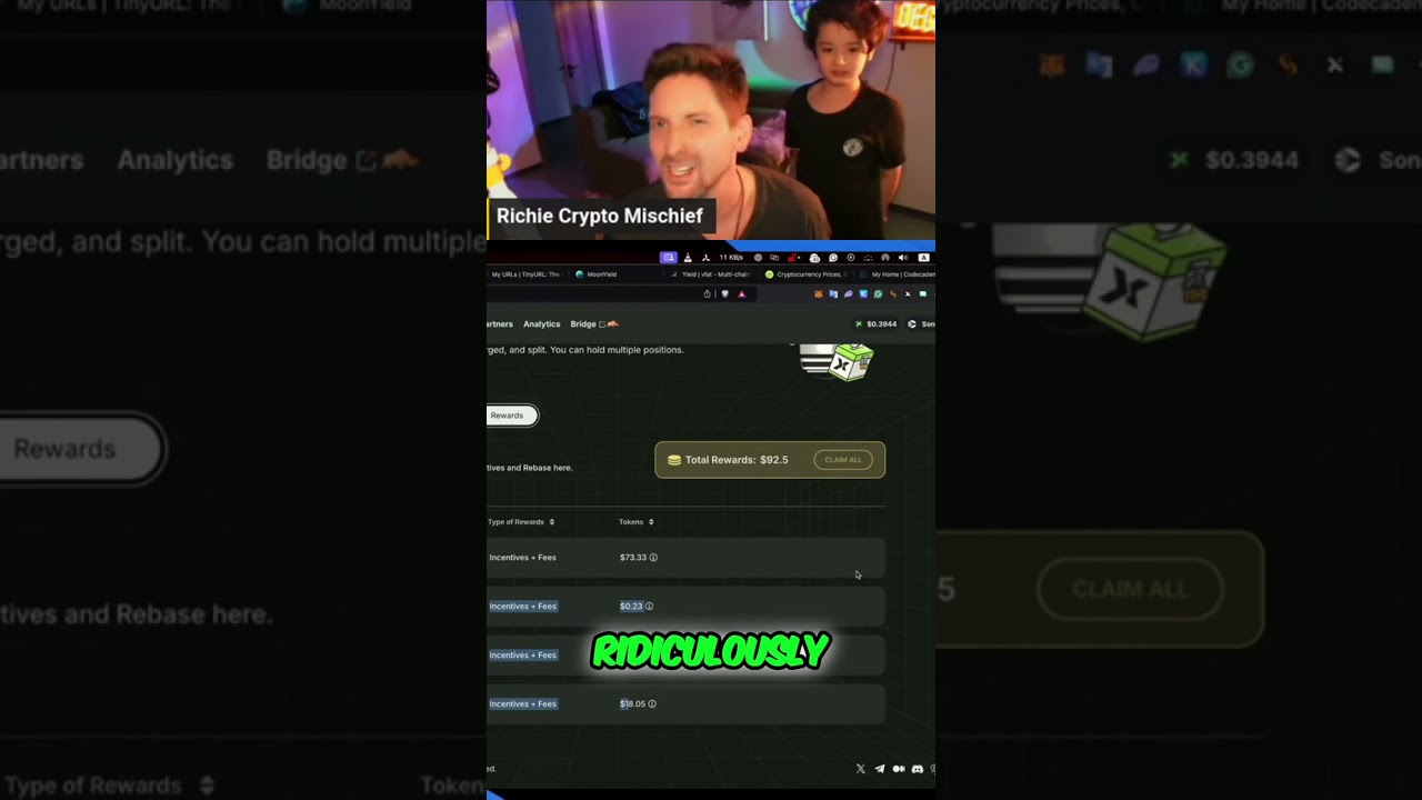 Dinner Plans and HIGH YIELDS!