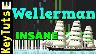 The Wellerman [Sea Shanty] - Insane Mode [Piano Tutorial] (Synthesia)