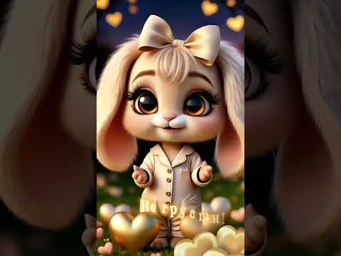 Милая открытка! Спокойной ночи! 💛