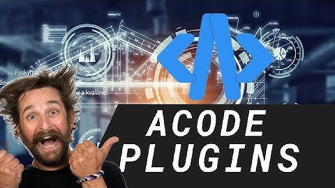 How To Install Acode Plugins || Download Extension For Acode