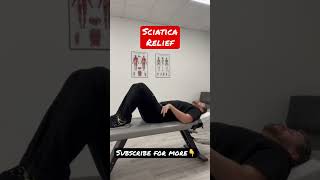 Lumbar Decompression at home! Sciatica RELIEF 😮‍💨 #spinaldecompression #lumbardecompression