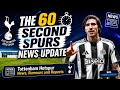 THE 60 SECOND SPURS NEWS UPDATE: "Tottenham Enter Race for Sandro Tonali!" Transfer Plans, Vuskovic