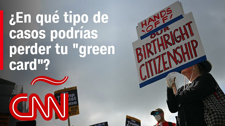 ¿Pueden bloquear mandato de Trump para eliminar ciudadanía por nacimiento?