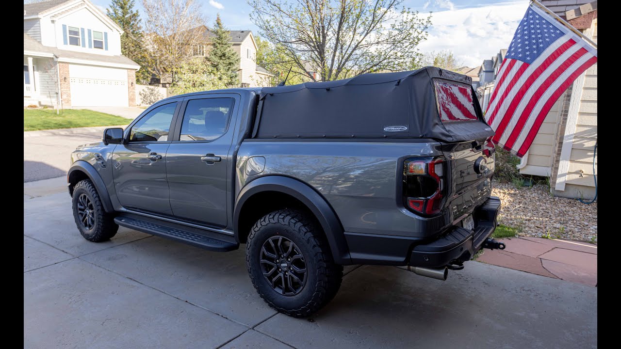 First Softopper installed on 2024 Ranger Raptor - YouTube