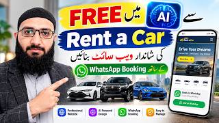 FREE AI Rent a Car Website | Build a Professional Car Rental Website with WhatsApp Booking