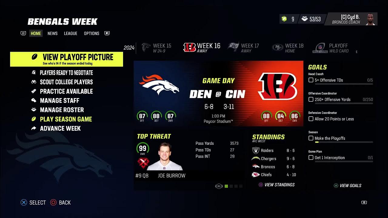 Broncos vs Bengals 719a lg 2025 YouTube