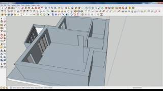 Google Sketchup Tutorial Part 02: Base modeling (door)