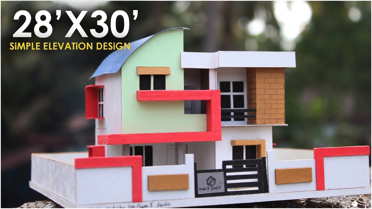model making of modern architectural building 8 youtube
