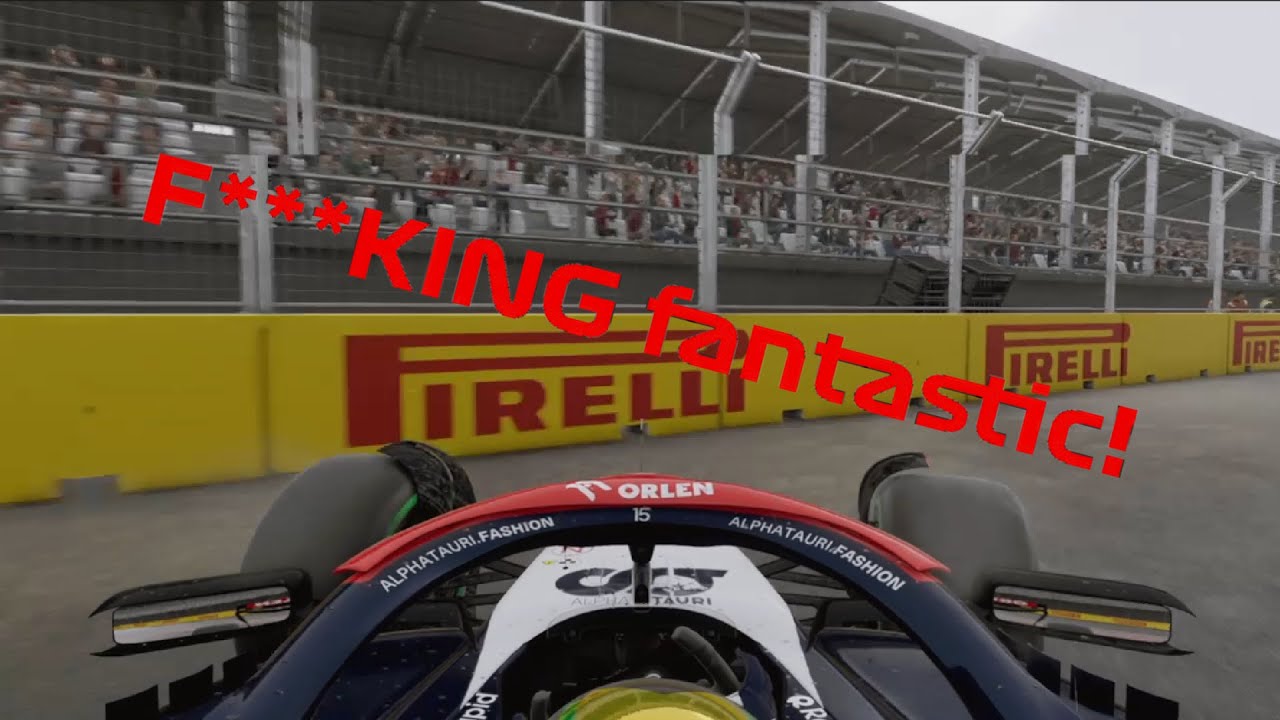 The most chaotic F1 race finish in Montreal - F1 2023 PS4