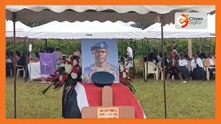 Burial of KDF Senior Sergeant John Kinyua Muriithi in Kirinyaga Central constituency