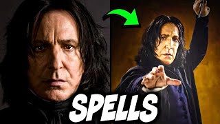 5 Spells Severus SNAPE Did Better Than ANYONE Else  Harry Potter Theory