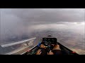 Glider Landing in Thunderstorm | LS4 | Tocumwal, Australia