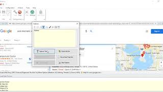 How to extract data from Google maps listings | Webharvy version 6.0.1.173