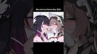 Columbina and Sandrone meme~