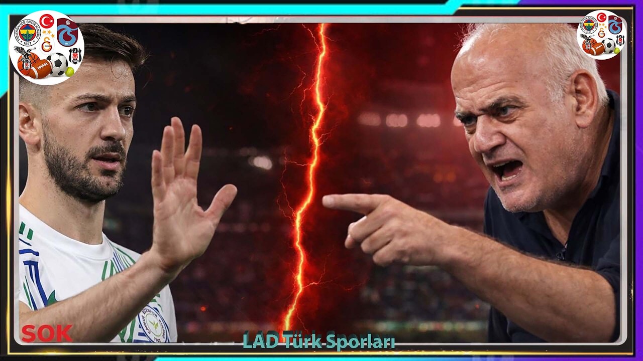 Tensión en el partido Beşiktaş vs  Çaykur Rizespor Reacciones y polémica