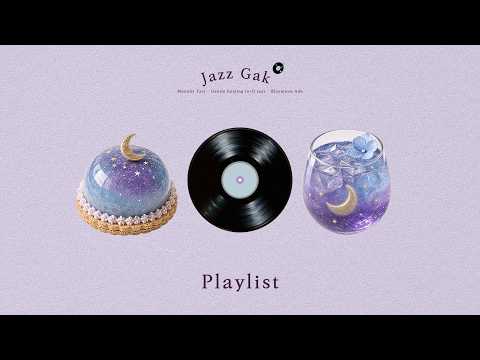 𝐏𝐥𝐚𝐲𝐥𝐢𝐬𝐭 🌙 A Summer Night Bathed in Moonlight, Calm Lo-fi Jazz for Deep Focus BGM