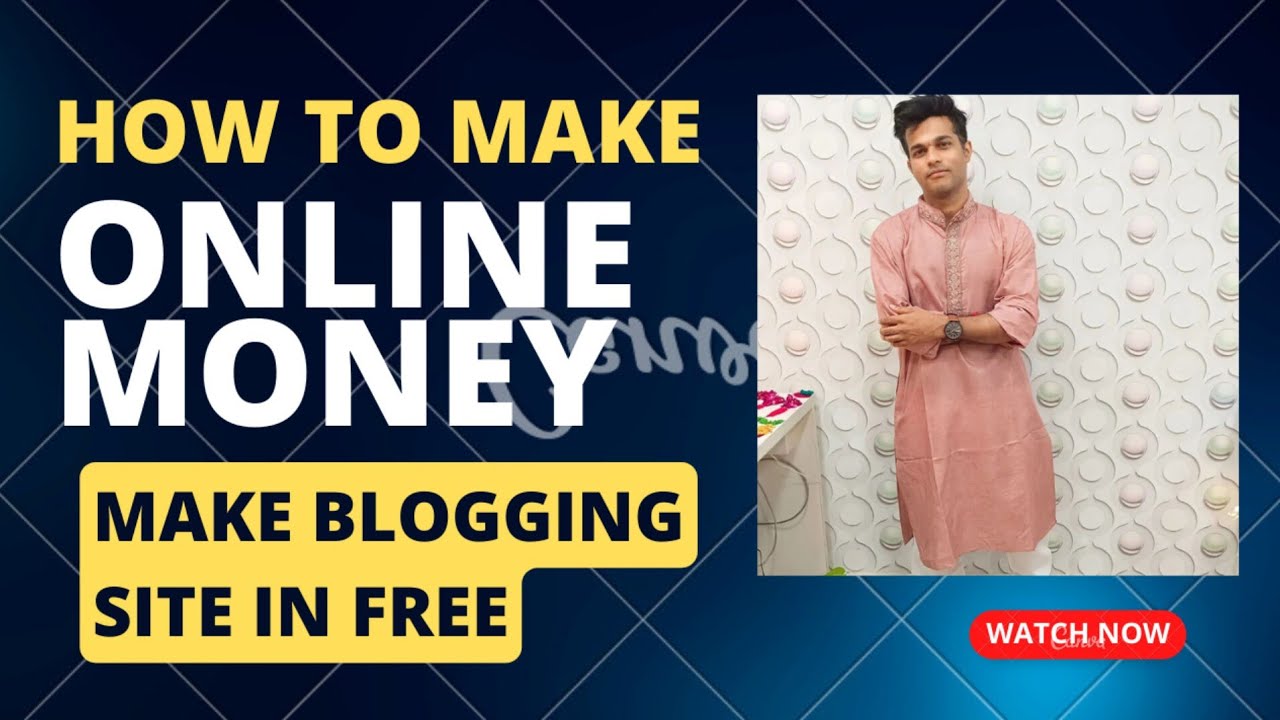 How to make a free blog website #blogger #blogging #website #technology ...