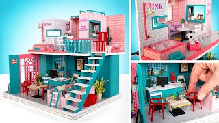 Cara Membuat Miniatur Kafe Pink