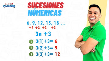 SUCESIONES NÚMERICAS Super facil - Para principiantes