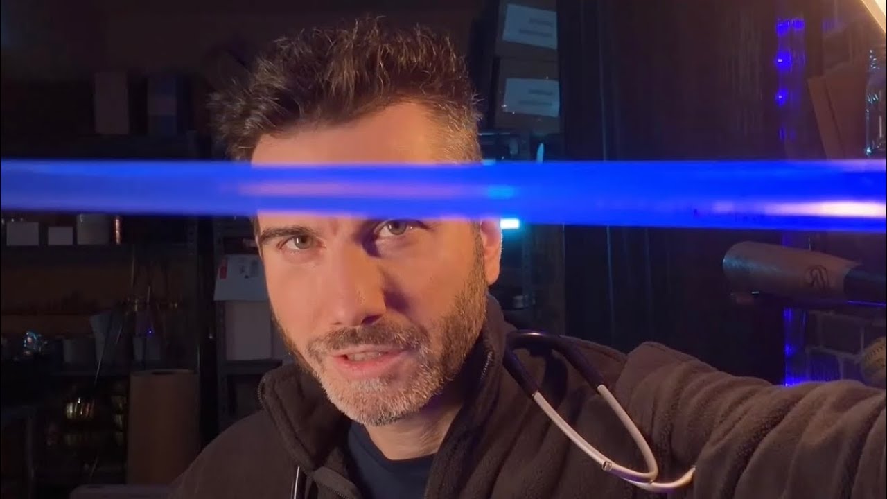 ASMR doctor visit with light and eye triggers