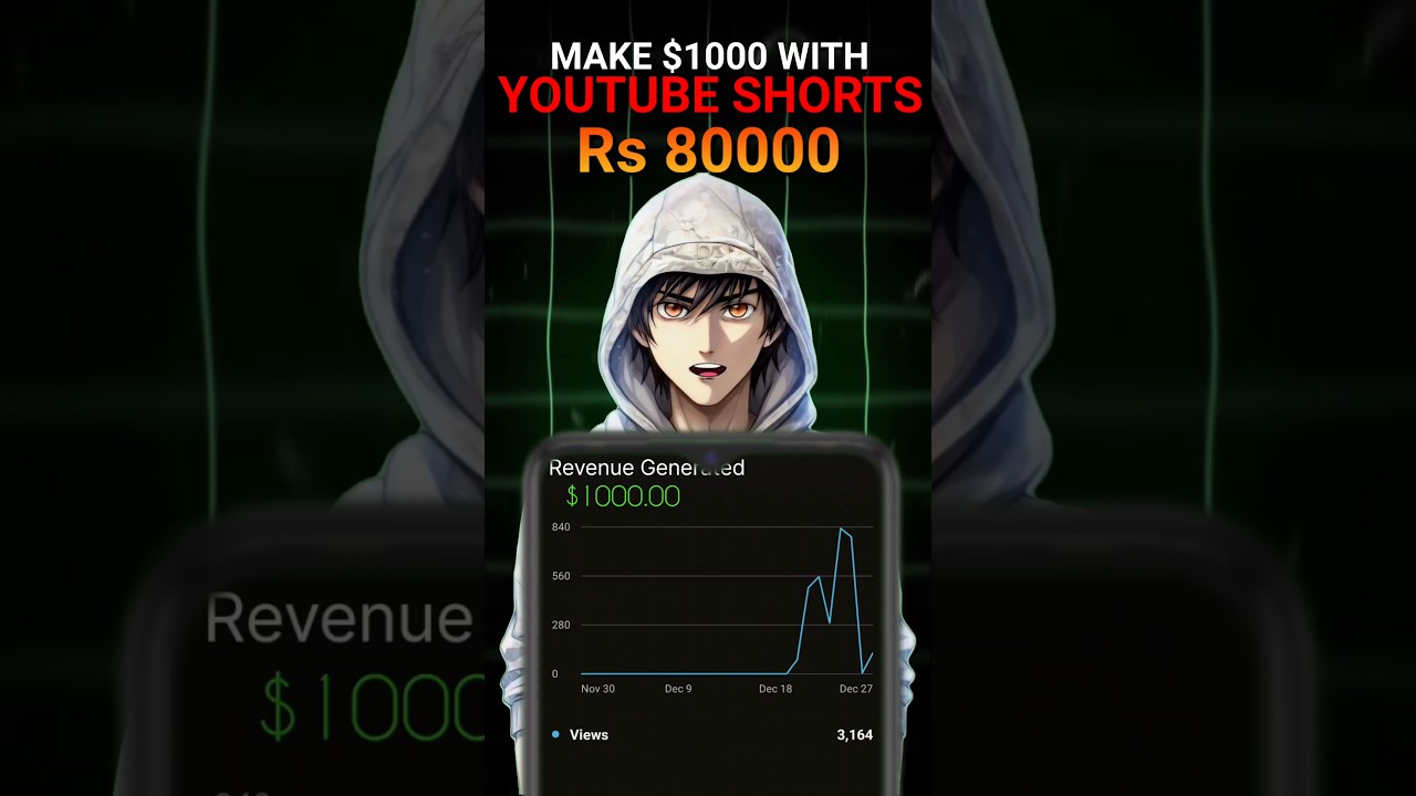 Earn $1000/Month Without Showing Face! 🤫 