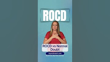 ROCD vs Normal Doubt #myocdcoach #ocd #ocdhelp #ocdrecovery #rocd #erp