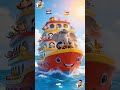 Kids Learning Water Transport with Fun Animals 🐬🚢