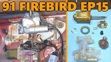 1991 Pontiac Firebird Electric Hatch Pulldown Diagnosis and Repairs (Ep.15)