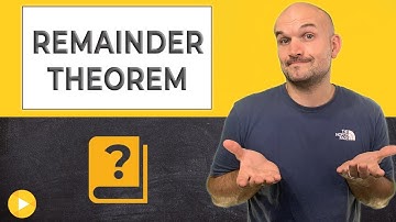 What is the remainder theorem for polynomials