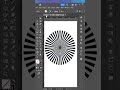 How to make a sunburst background in Adobe Illustrator #art #design #drawing #adobe #illustration
