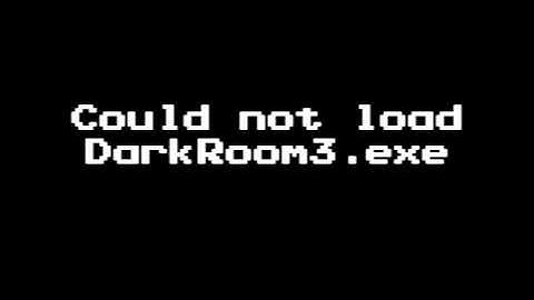 Dark Room Level 3 **ERROR**