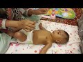 2nd Month baby Massage